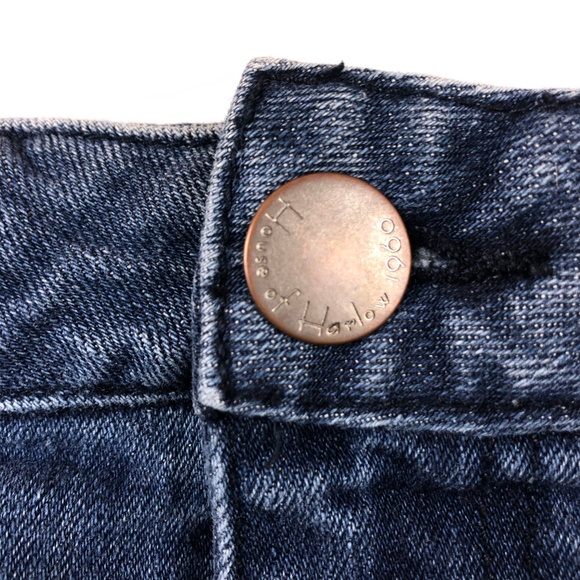 House of Harlow 1960 - Jean shorts - Braided Waist - Picture 5 of 8